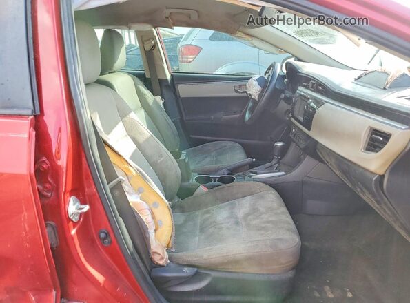 2T1BURHE5GC573266 2016 TOYOTA COROLLA Красный Вид спереди
