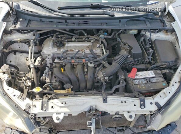 2T1BURHE5GC575843 2016 TOYOTA COROLLA Белый Вид задней части салона