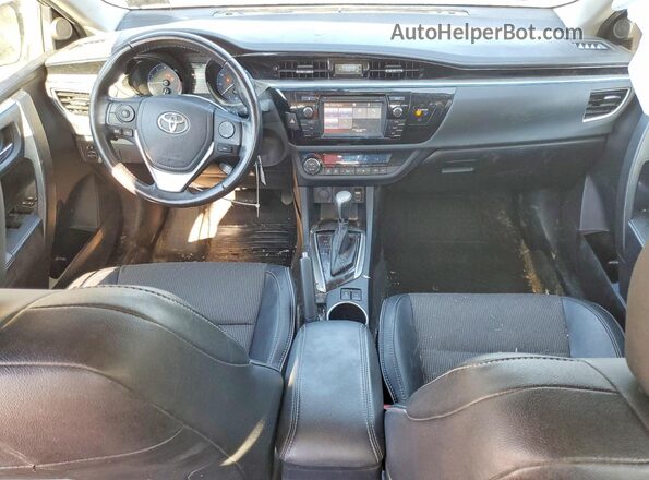 2T1BURHE5GC593601 2016 TOYOTA COROLLA Gray Vista del salpicadero