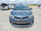 2016 Toyota Corolla Le Gray vin: 2T1BURHE5GC609814