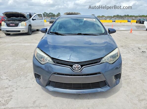 2T1BURHE5GC609814 2016 TOYOTA COROLLA Gray Widok z przodu