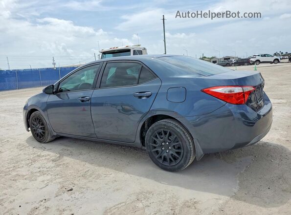2T1BURHE5GC609814 2016 TOYOTA COROLLA Gray Tył lewy