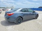 2016 Toyota Corolla Le Gray vin: 2T1BURHE5GC609814