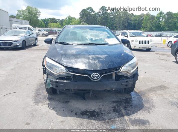 2T1BURHE5GC632137 2016 TOYOTA COROLLA Черный Вид щитка приборов