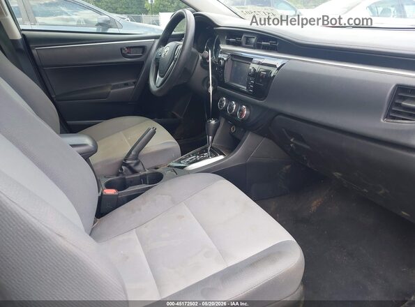 2T1BURHE5GC632137 2016 TOYOTA COROLLA Черный Вид салона спереди