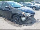 2016 Toyota Corolla L Черный vin: 2T1BURHE5GC632137