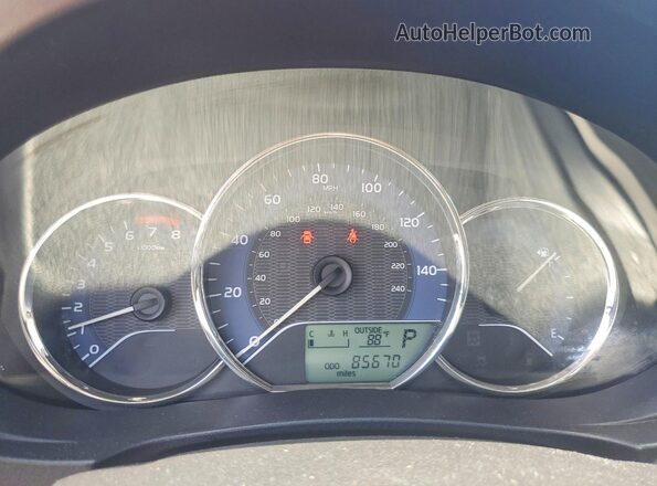 2T1BURHE5GC649262 2016 TOYOTA COROLLA Угольный Вид щитка приборов
