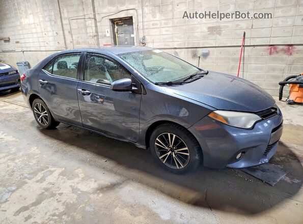 2T1BURHE5GC673027 2016 TOYOTA LL Синий Передняя правая четверть