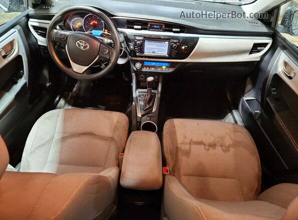 2T1BURHE5GC673027 2016 TOYOTA LL Синий Вид панели приборов