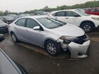2017 Toyota Corolla L Серебряный vin: 2T1BURHE5HC762064