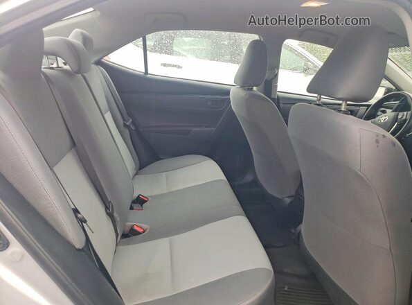 2T1BURHE5HC762064 2017 TOYOTA COROLLA Серебряный Вид задних сидений