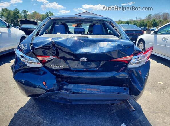 2T1BURHE5HC849219 2017 TOYOTA COROLLA Blue უკანა ხედი