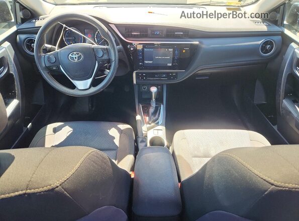 2T1BURHE5HC849219 2017 TOYOTA COROLLA Blue წინა პანელის ხედი