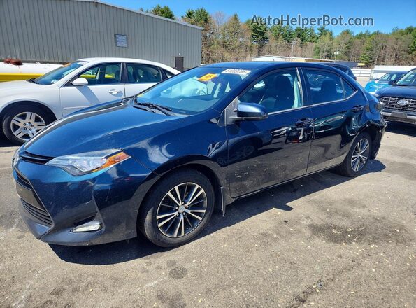 2T1BURHE5HC849219 2017 TOYOTA COROLLA Blue წინა მარცხენა ხედი სამი მეოთხედიდან