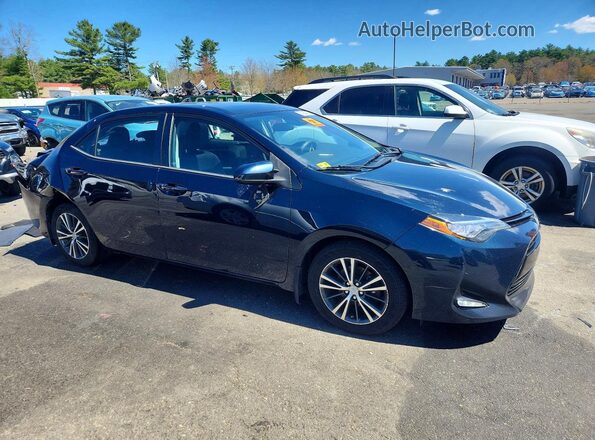 2T1BURHE5HC849219 2017 TOYOTA COROLLA Blue წინა მარჯვენა