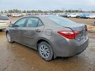 2017 Toyota Corolla Gray vin: 2T1BURHE5HC858051