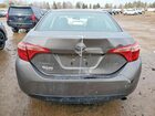 2017 Toyota Corolla Gray vin: 2T1BURHE5HC858051