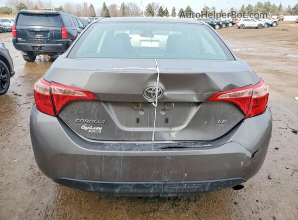 2T1BURHE5HC858051 2017 TOYOTA COROLLA Gray Widok z tyłu