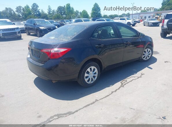 2T1BURHE5HC873813 2017 TOYOTA LL Черный Задняя правая четверть