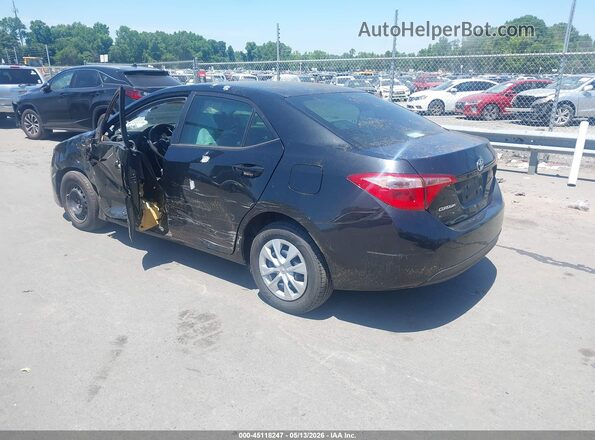 2T1BURHE5HC873813 2017 TOYOTA LL Черный Задняя левая четверть
