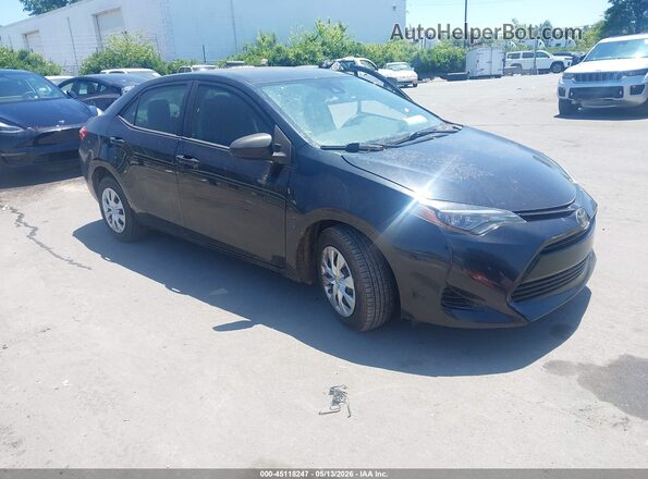 2T1BURHE5HC873813 2017 TOYOTA LL Черный Передняя правая четверть