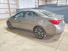 2017 Toyota Corolla Xse Gray vin: 2T1BURHE5HC875626