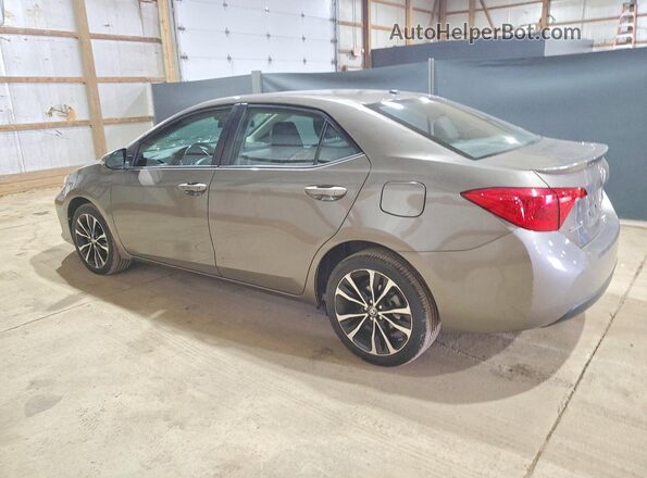 2T1BURHE5HC875626 2017 TOYOTA COROLLA Gray Trasero izquierdo