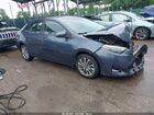 2017 Toyota Corolla Xle Blue vin: 2T1BURHE5HC902856