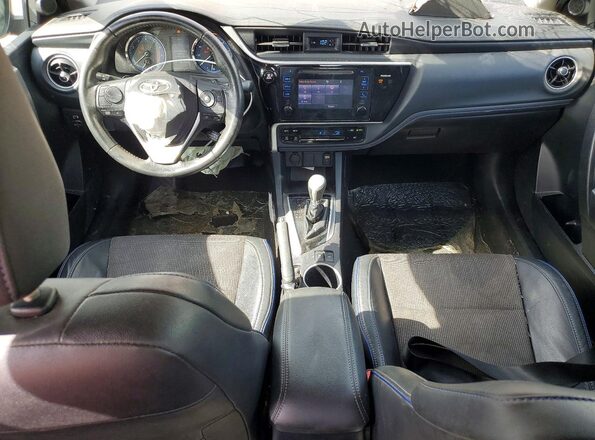 2T1BURHE5HC930219 2017 TOYOTA COROLLA Red Vista del salpicadero