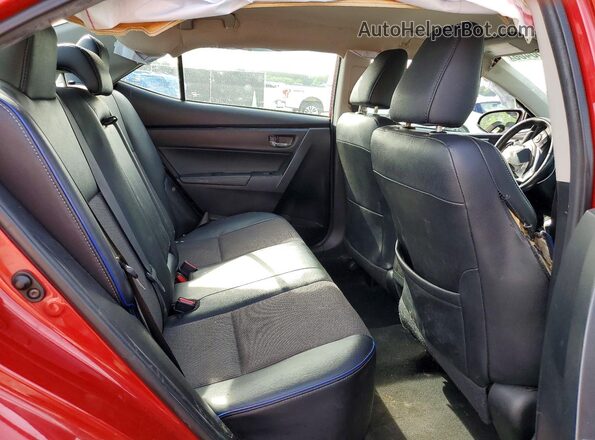 2T1BURHE5HC930219 2017 TOYOTA COROLLA Red Vista de los asientos traseros