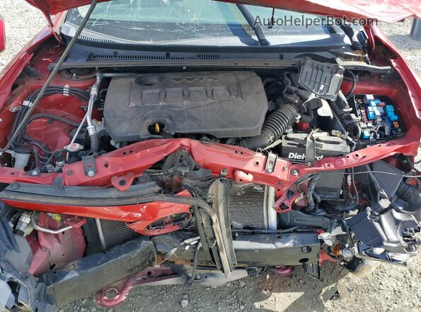 2T1BURHE5HC930219 2017 TOYOTA COROLLA Red Vista interior trasera