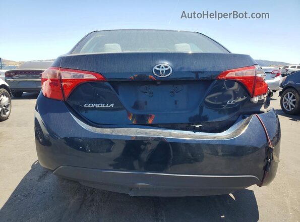 2T1BURHE5HC962295 2017 TOYOTA COROLLA Blue Vista trasera