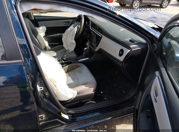 2T1BURHE5JC017126 2018 TOYOTA LL Dark Blue Вид салона спереди