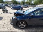 2018 Toyota Corolla Le Dark Blue vin: 2T1BURHE5JC017126
