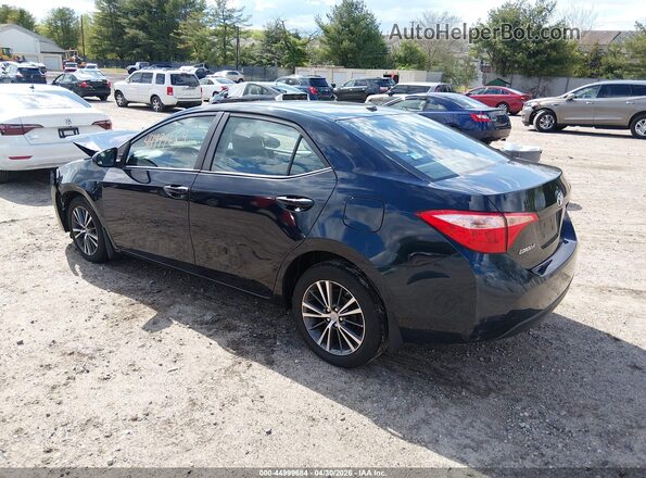 2T1BURHE5JC017126 2018 TOYOTA LL Dark Blue Задняя левая четверть