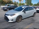 2018 Toyota Corolla Le Silver vin: 2T1BURHE5JC017577