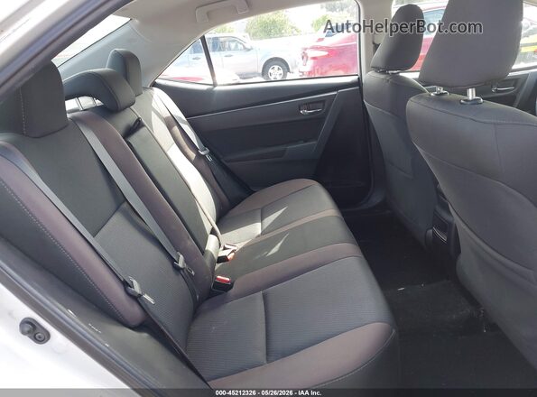2T1BURHE5JC017577 2018 TOYOTA COROLLA Silver Vista de la etiqueta del VIN