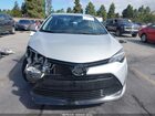 2018 Toyota Corolla Le Silver vin: 2T1BURHE5JC017577