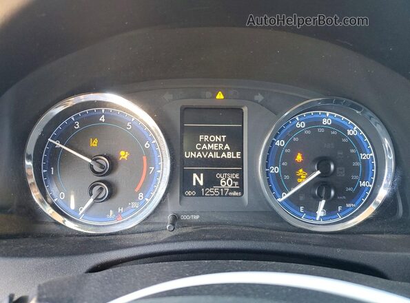 2T1BURHE5JC034234 2018 TOYOTA COROLLA Charcoal Vista del cuadro de instrumentos