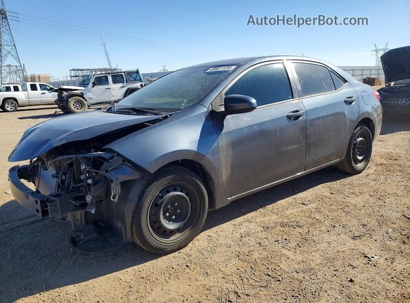 2T1BURHE5JC034234 2018 TOYOTA COROLLA Charcoal Vista tres cuartos delantera izquierda
