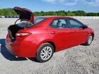 2018 Toyota Corolla Le Red vin: 2T1BURHE5JC057819