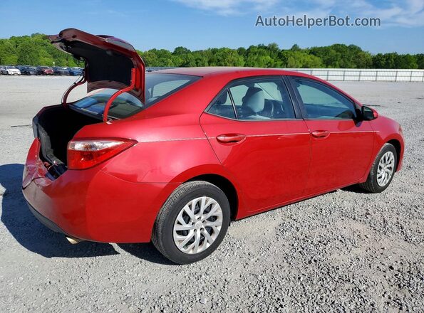 2T1BURHE5JC057819 2018 TOYOTA COROLLA Red Rear right