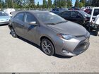 2018 Toyota Corolla Le Gray vin: 2T1BURHE5JC057948