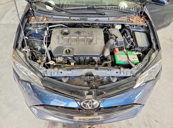 2T1BURHE5JC094109 2018 TOYOTA COROLLA Синий Вид задней части салона