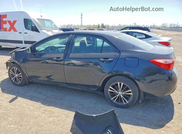 2T1BURHE5JC979510 2018 TOYOTA COROLLA Синий Задняя левая четверть