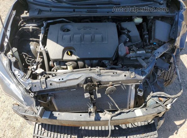2T1BURHE5JC979510 2018 TOYOTA COROLLA Синий Вид задней части салона