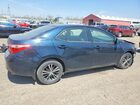 2018 Toyota Corolla L Синий vin: 2T1BURHE5JC979510