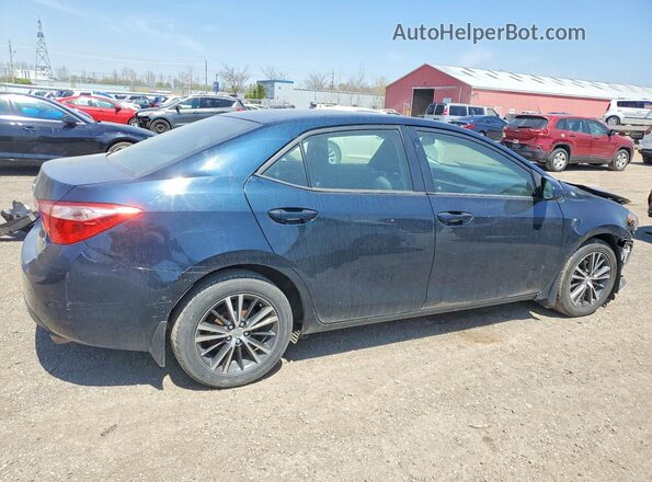 2T1BURHE5JC979510 2018 TOYOTA COROLLA Синий Задняя правая четверть