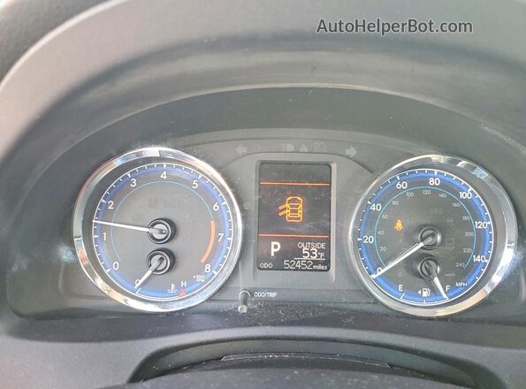 2T1BURHE5KC140409 2019 TOYOTA COROLLA Серебряный Вид щитка приборов