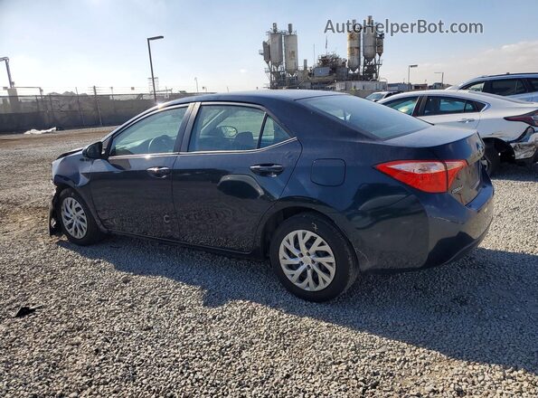 2T1BURHE5KC152933 2019 TOYOTA COROLLA Blue Tył lewy